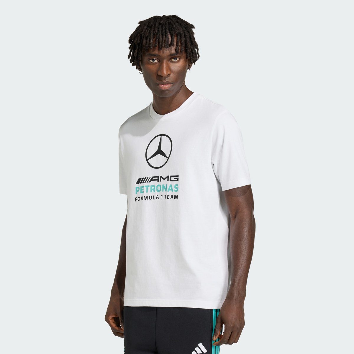 T-Shirt Graphique Mercedes - Amg Petronas Formula 1 Team Dna T-Shirt Graphique Mercedes - Amg Petronas Formula 1 Team Dna white / semi mint rush, adidas Performance