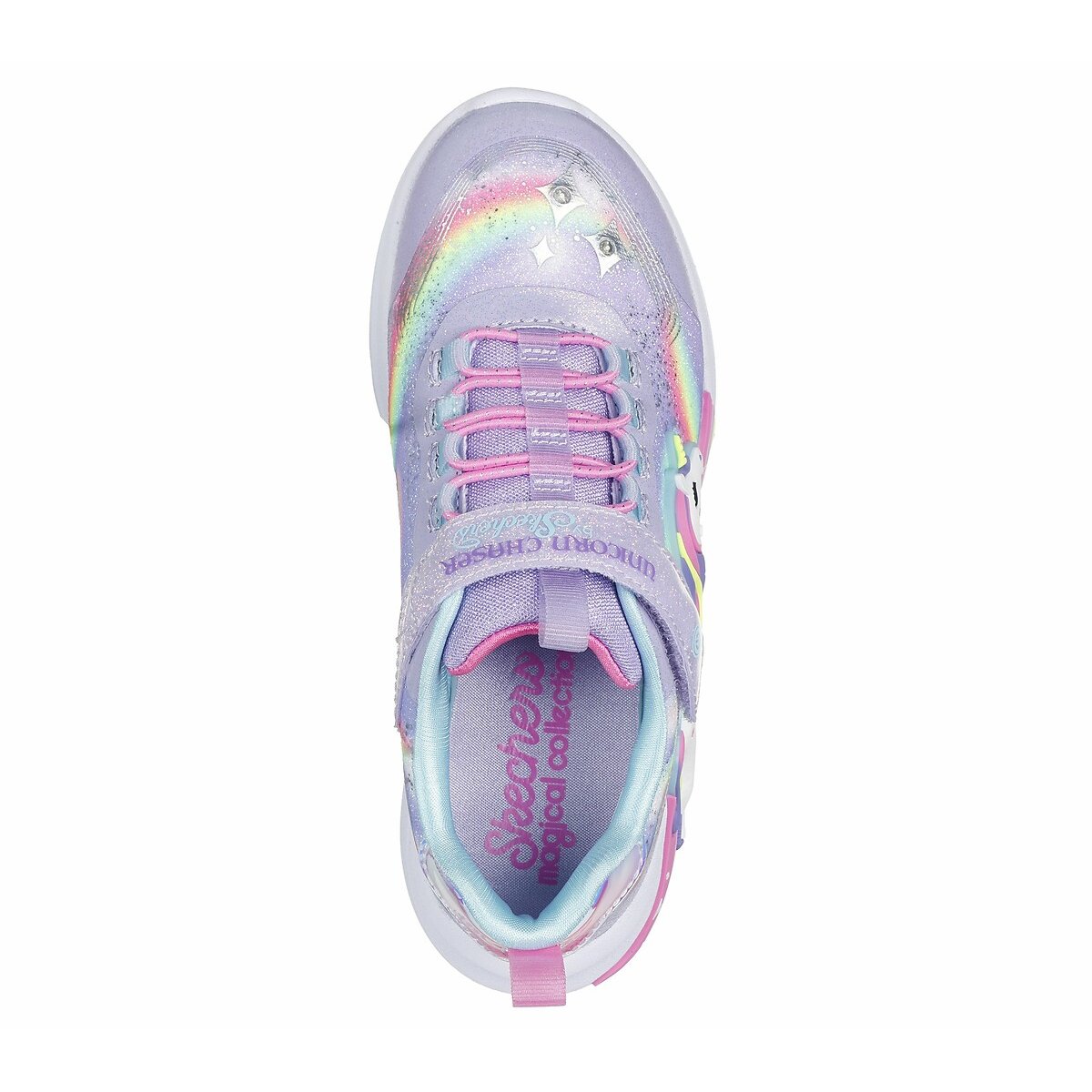 Basket lumineuse Unicorn Chaser lavande, SKECHERS