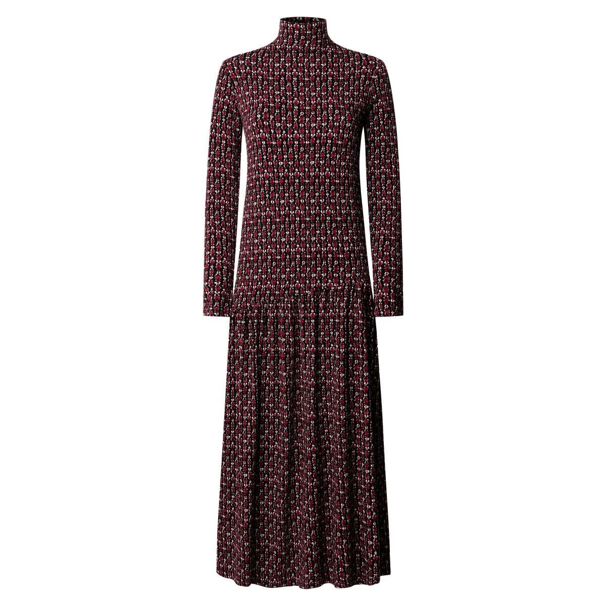 Robe Longue À Imprimé Floral noir, PEPE JEANS