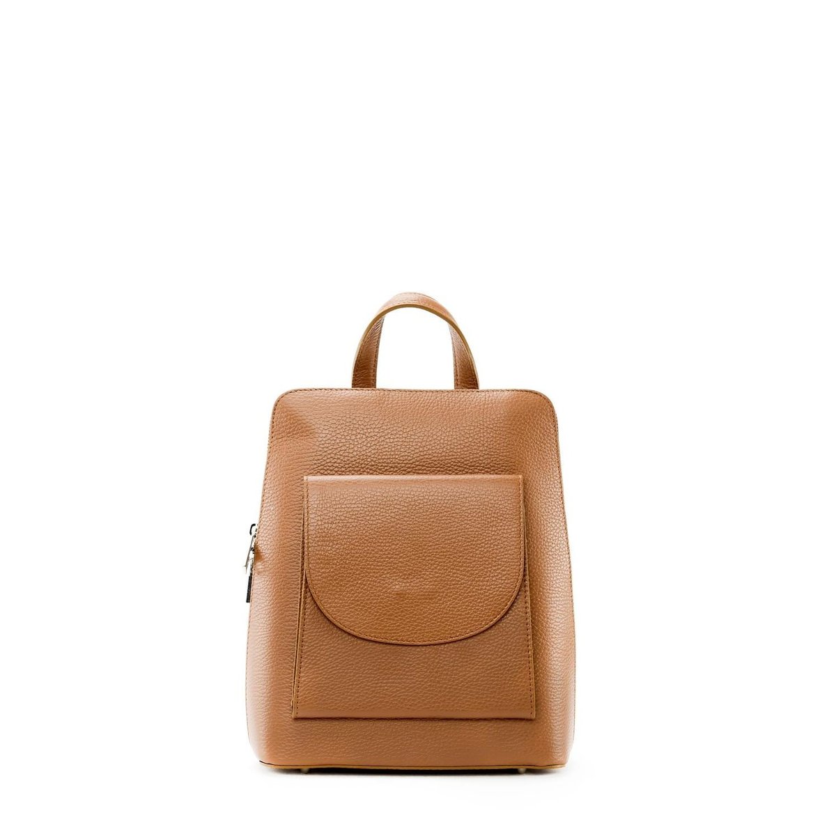 Sac à dos en cuir italien HAILEY camel, OH MY BAG