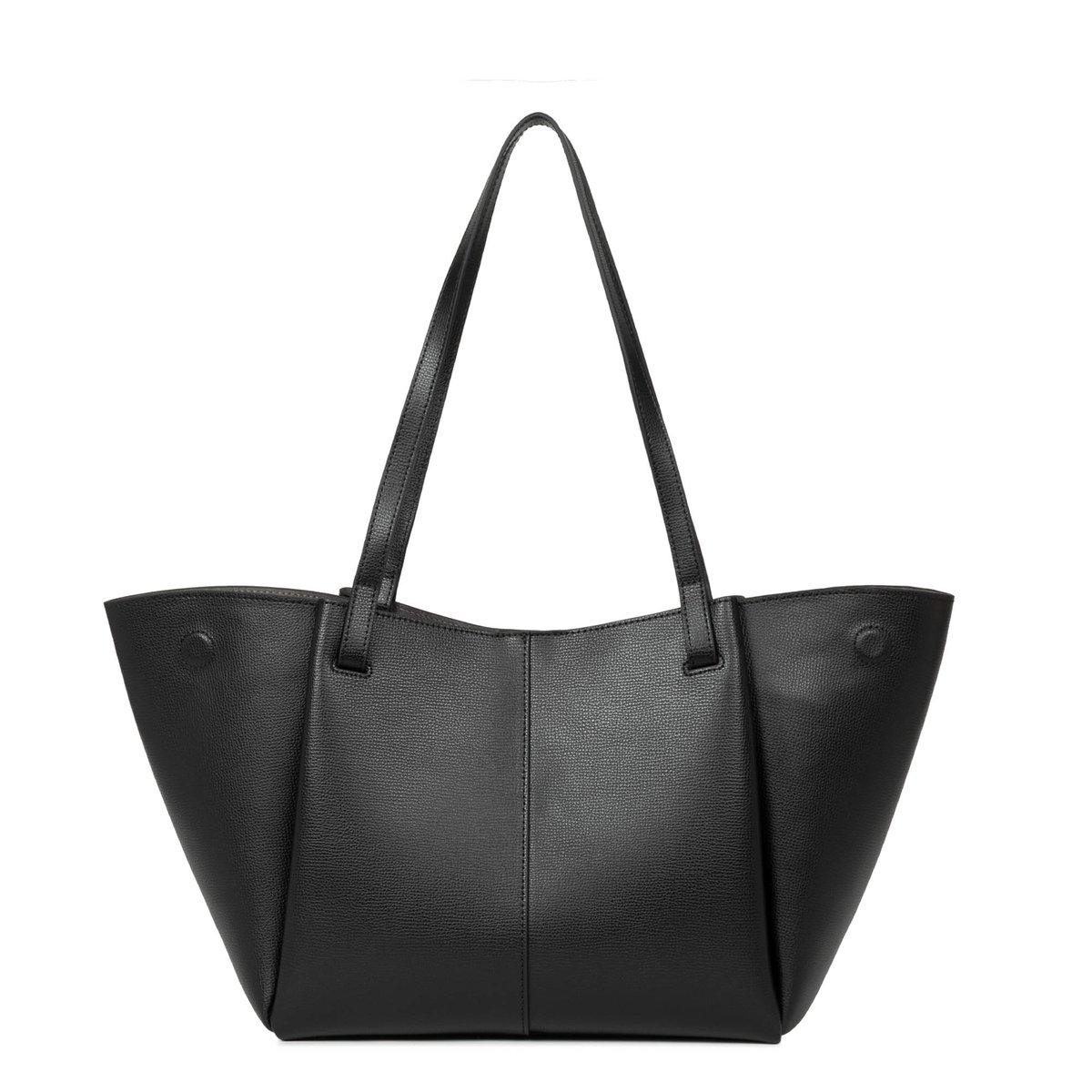 Sac tote en cuir de vachette, SIERRA HAUS noir, LANCASTER
