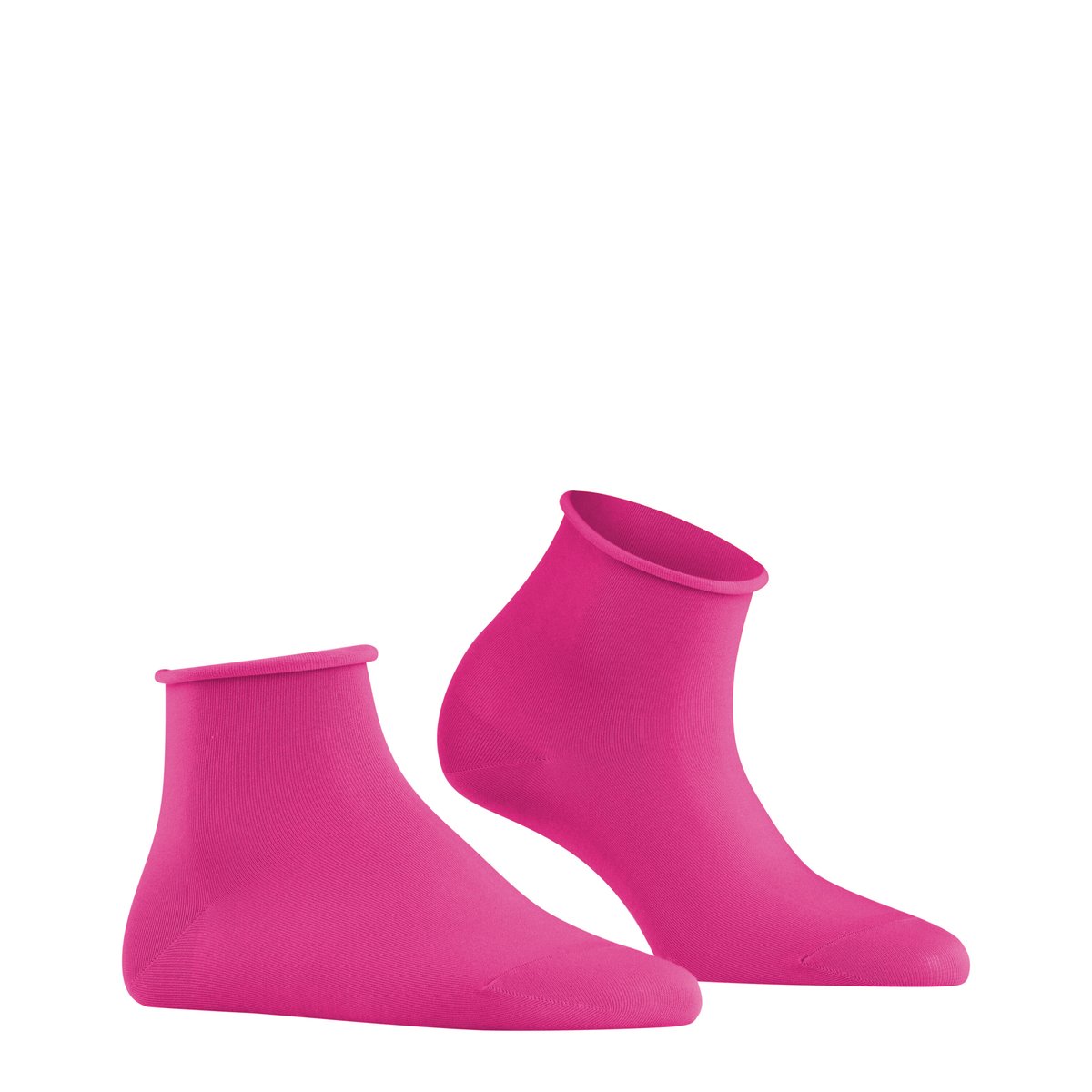 Chaussettes courtes Cotton Touch rose, FALKE