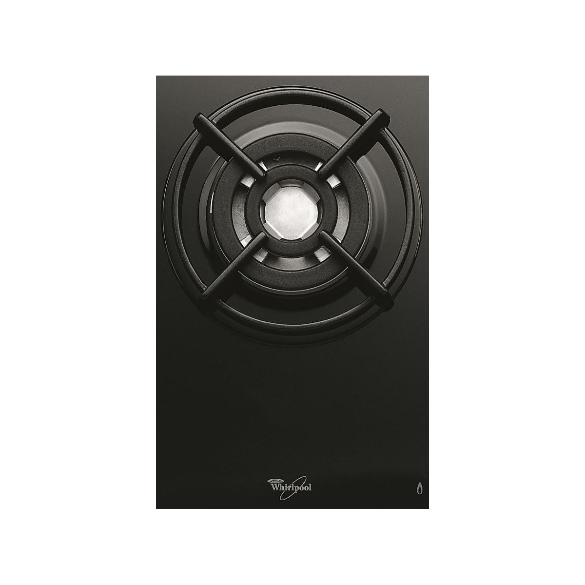Plaque gaz AKT 404 NB noir, WHIRLPOOL