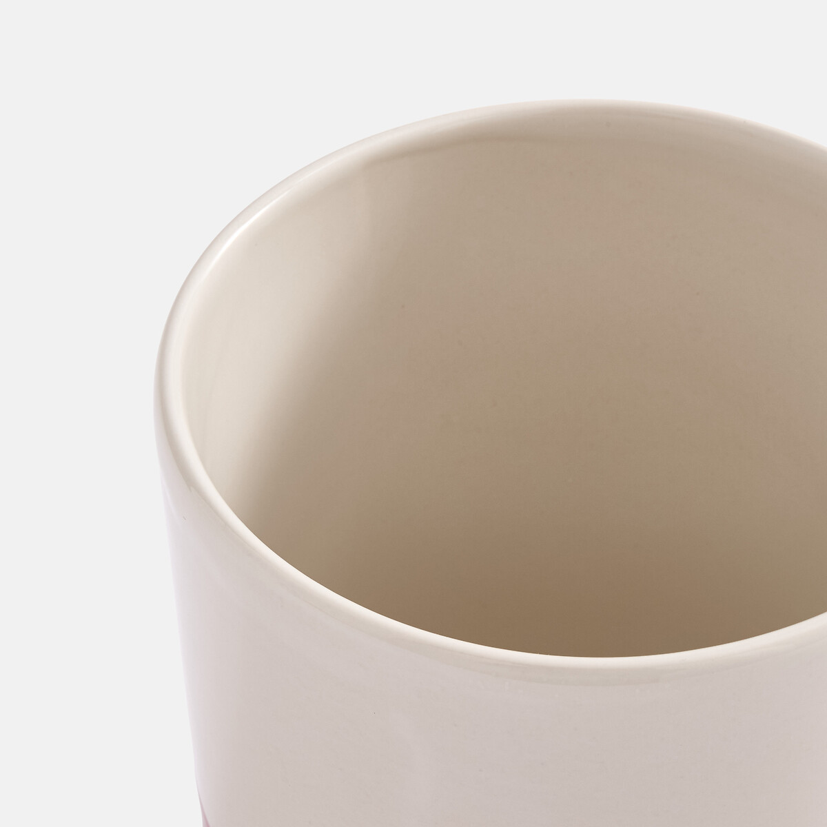 Portaposate bicolore in ceramica, ZALATO terra di siena , LA REDOUTE INTERIEURS