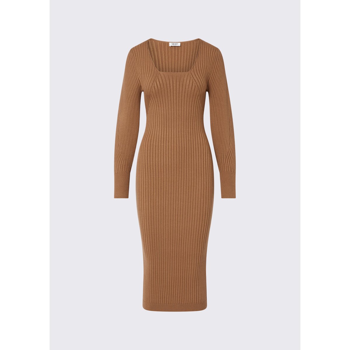 Robe en maille ballon beige, LIU JO