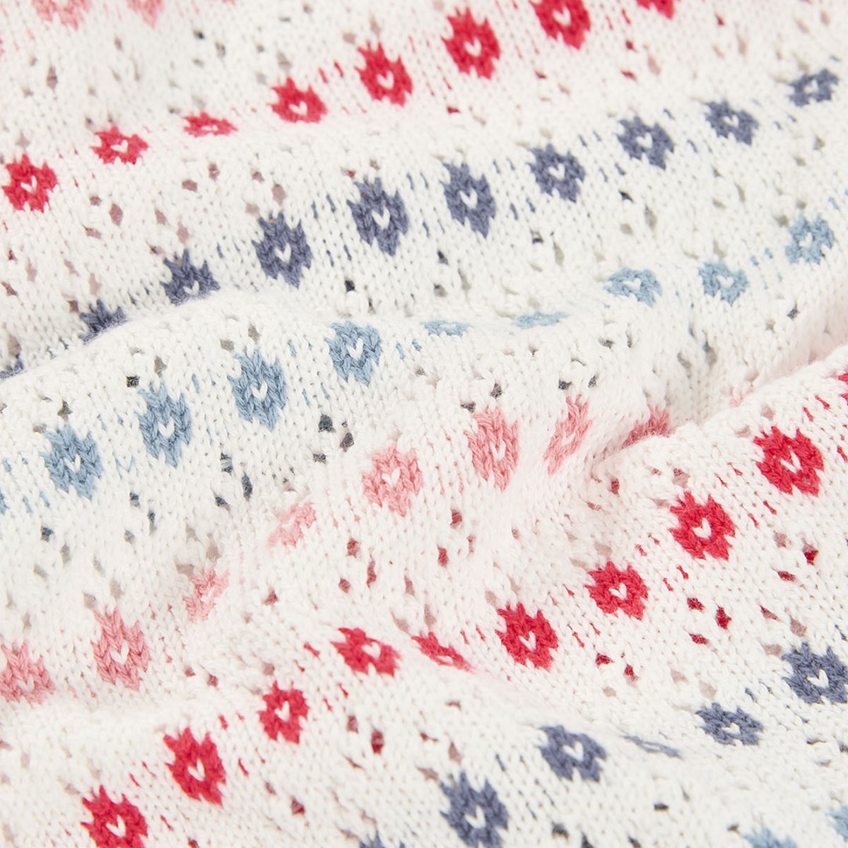 Pull fille coton blanc, BOBOLI