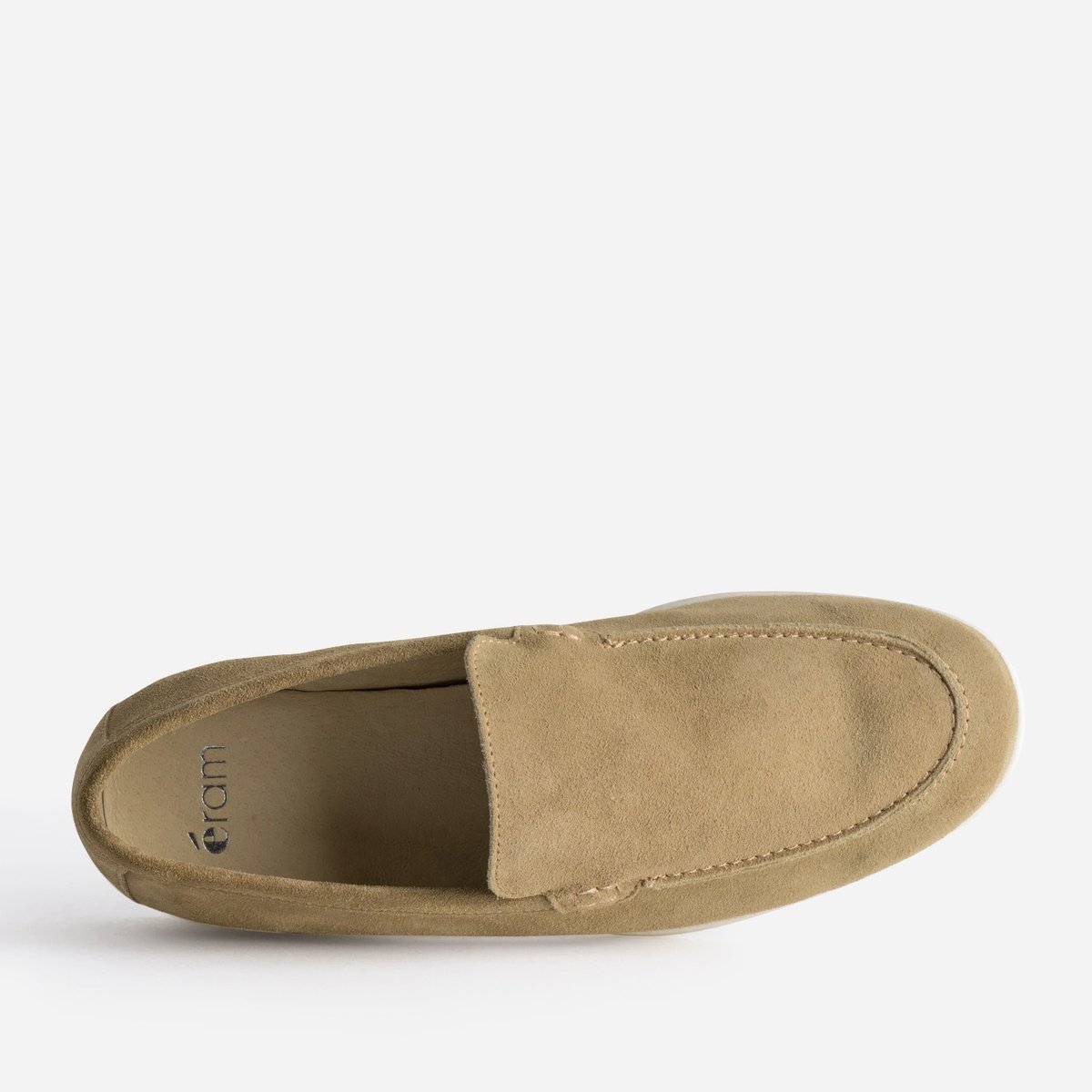 Mocassin en cuir JULES beige clair, ERAM
