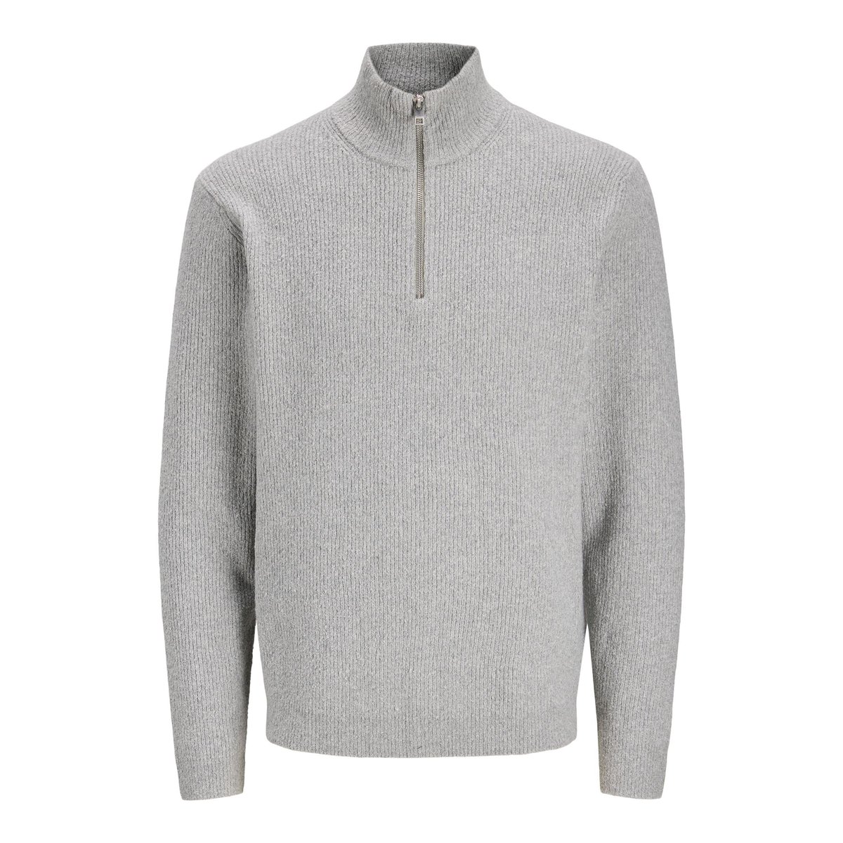Pull En Maille light grey melange 1, JACK & JONES