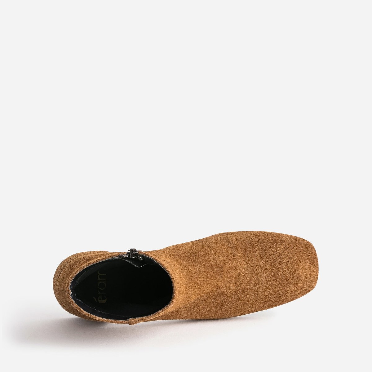 Boots À Talon en cuir SHELBY camel, ERAM