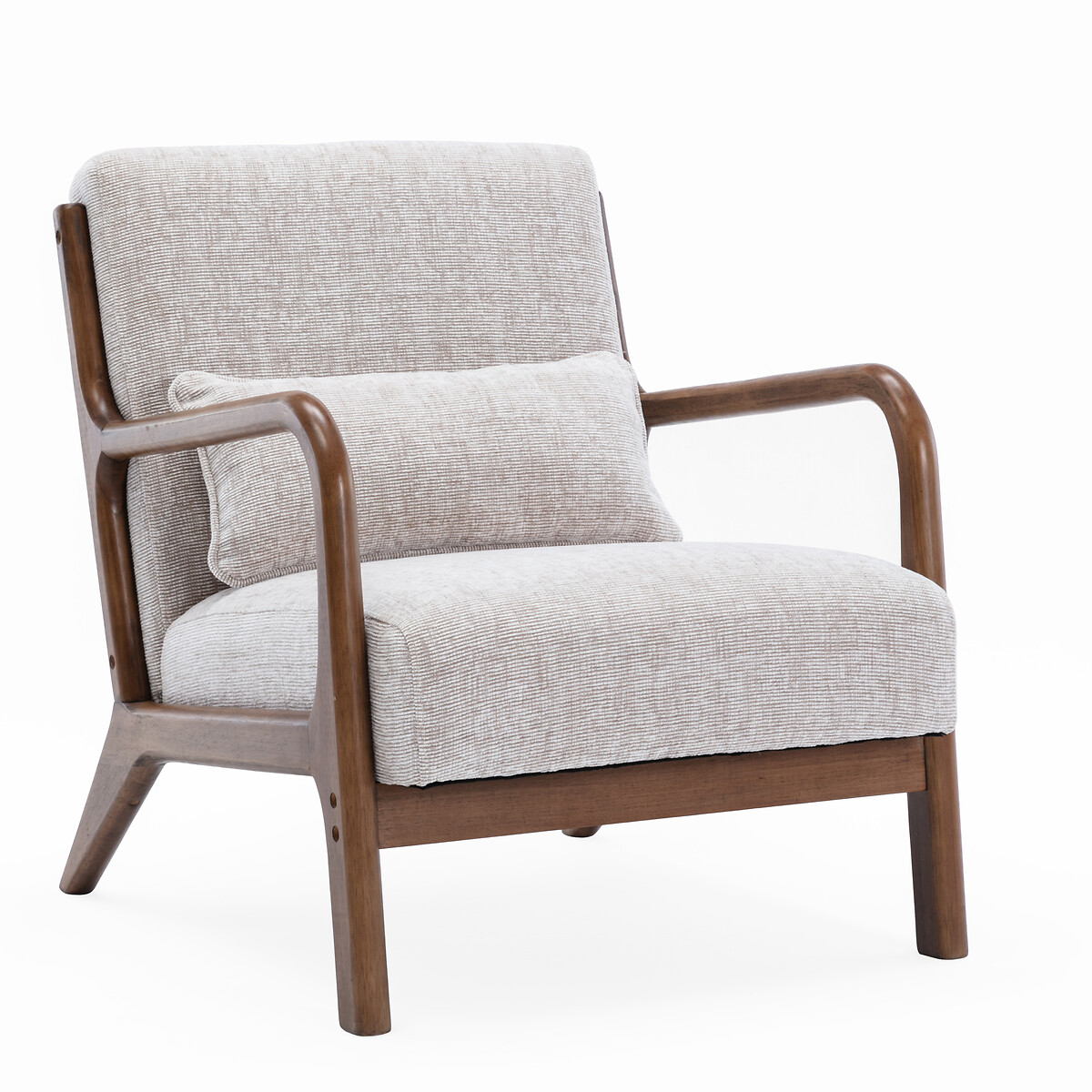 Ezra Chunky Chenille Armchair natural, SO'HOME