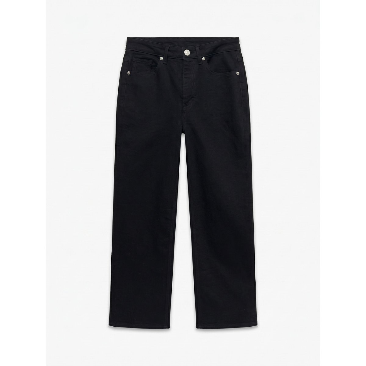 Jean À Coupe Large black denim, VERO MODA