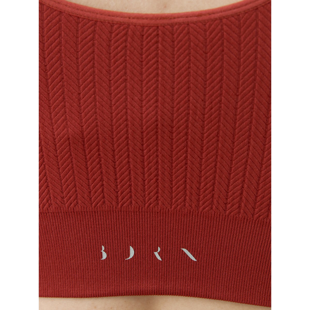 Brassière de Sport Seamless Fixation Moyenne ZINARA terracotta, BORN
