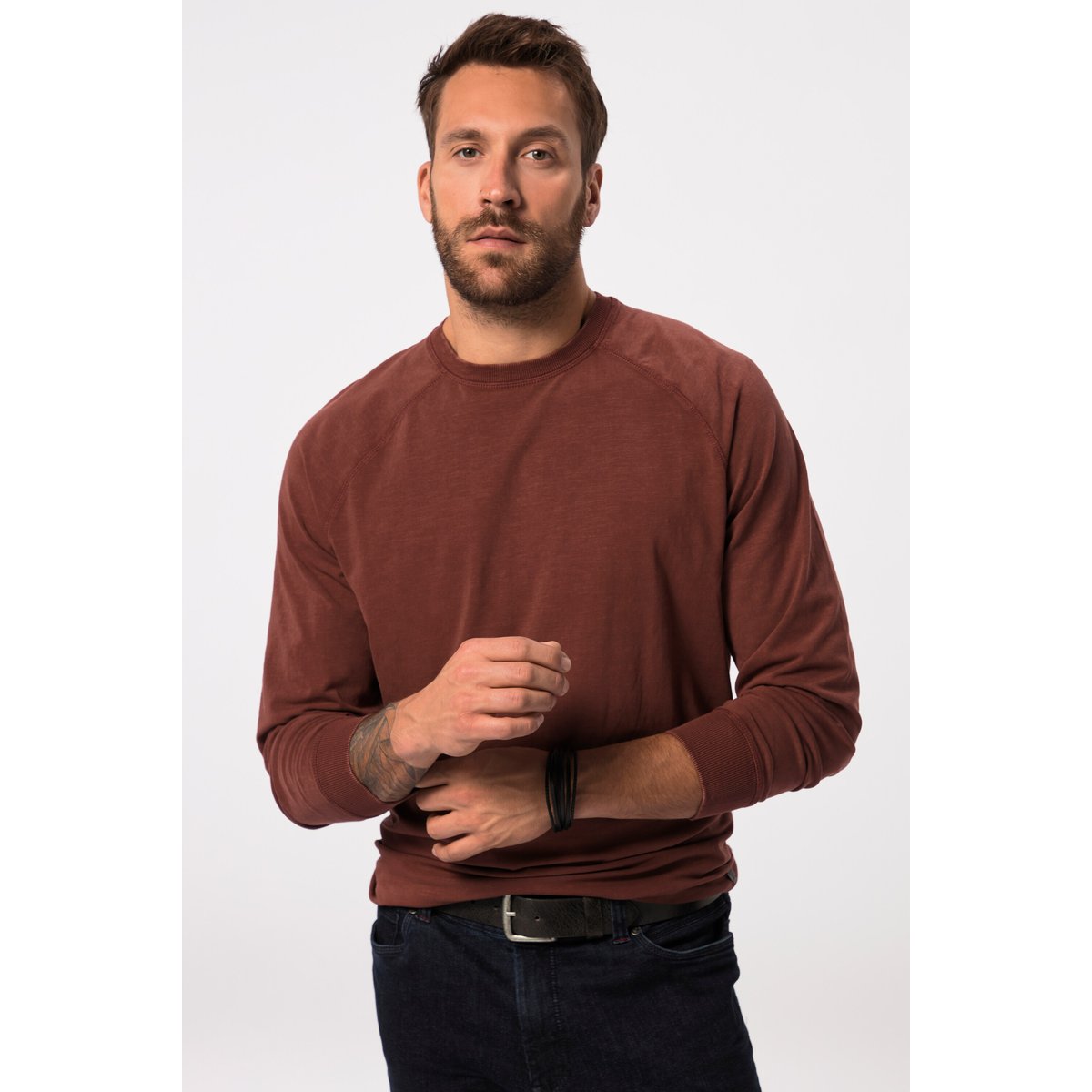T-shirt à manches longues FLEXNAMIC® rose, JP1880