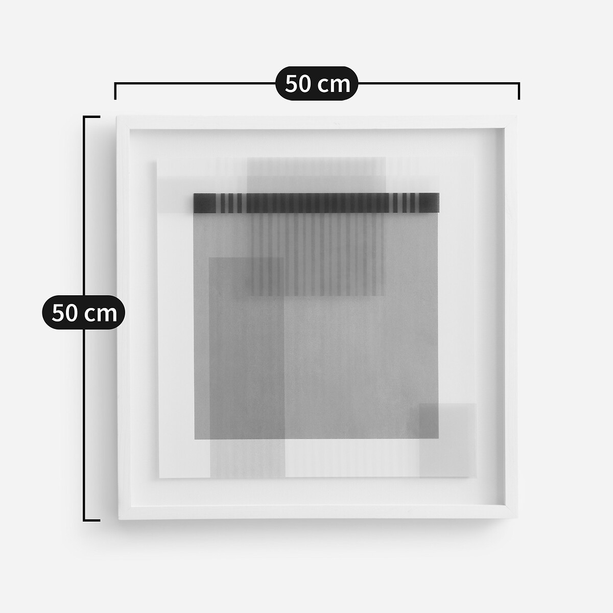 Seris Screen Printed Glass Wall Art multi-coloured, AM.PM