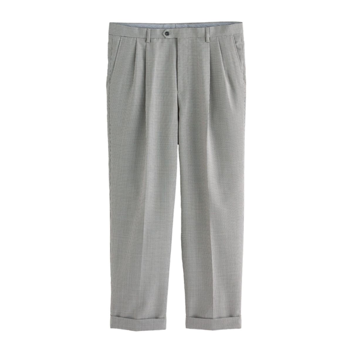Pantalon de costume pied-de-poule archive gris, NEXT
