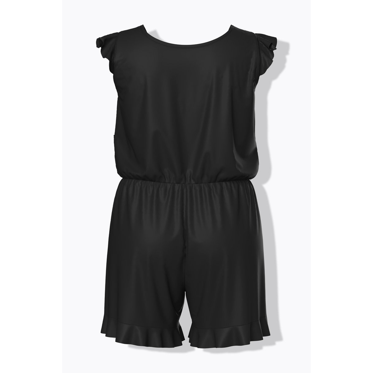 Robe de bain avec short noir, ULLA POPKEN