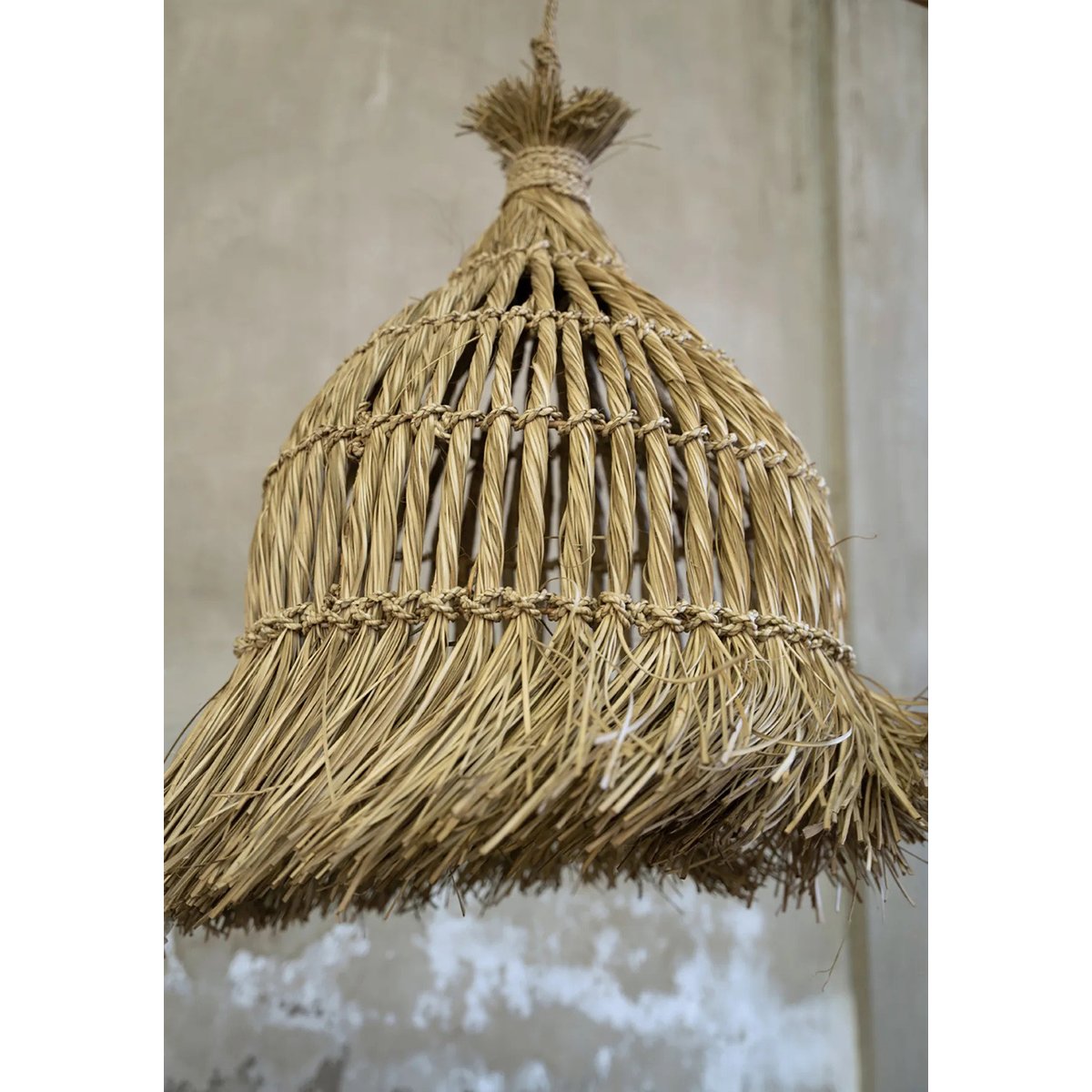 Suspension en herbe GUAGUA beige, BAZAR BIZAR