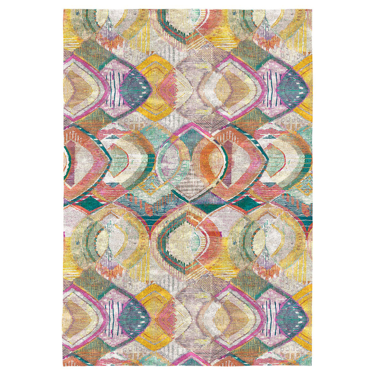 Tapis de salon BERRY multicolore, NAF NAF HOME