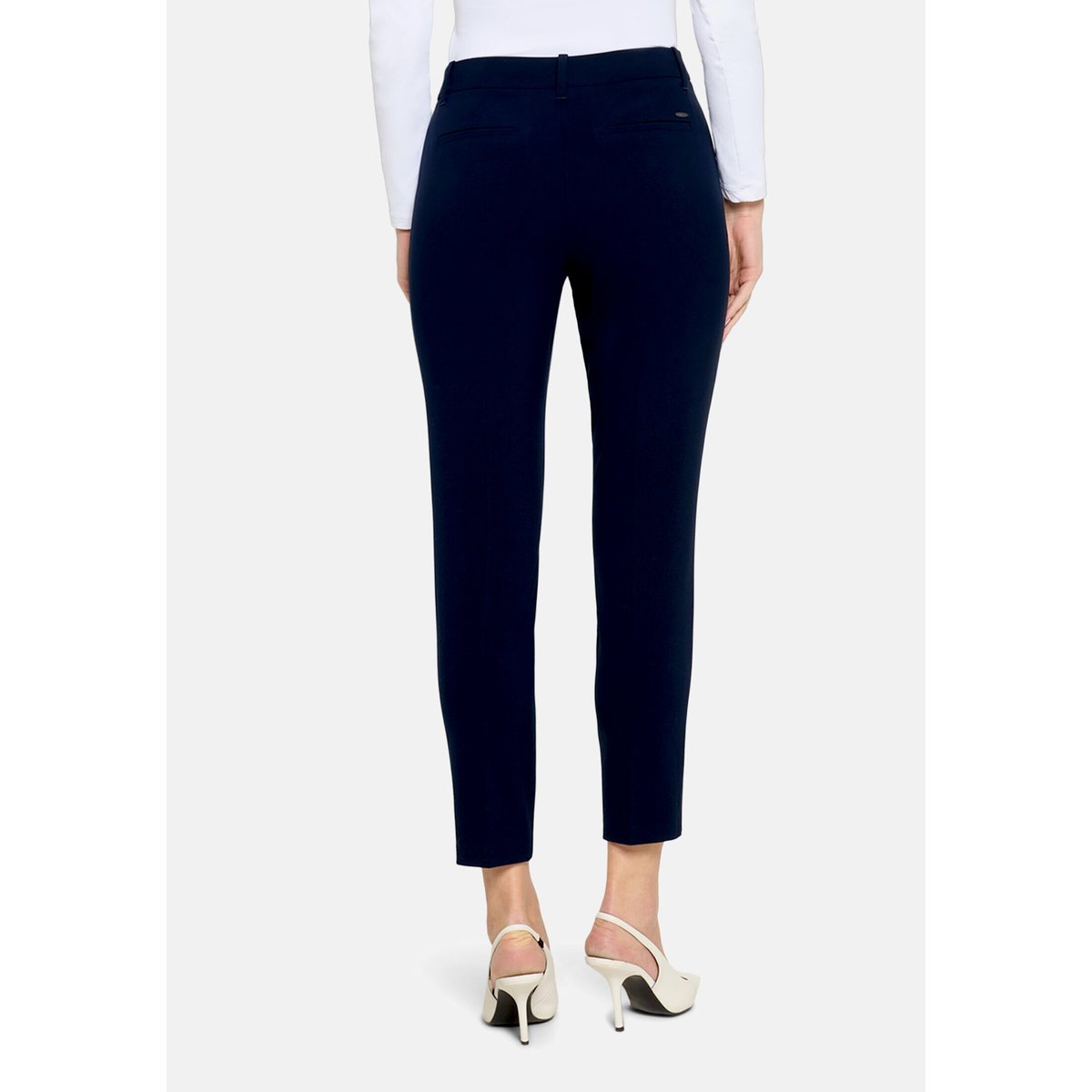 Pantalon de tailleur à poches navy blue, BETTY & CO