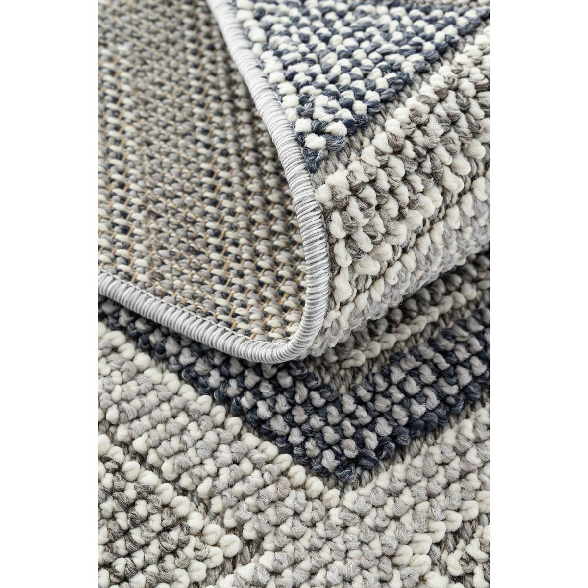 Tapis décoratif à motifs 120x180 ISTANBUL gris (losanges), PIER IMPORT