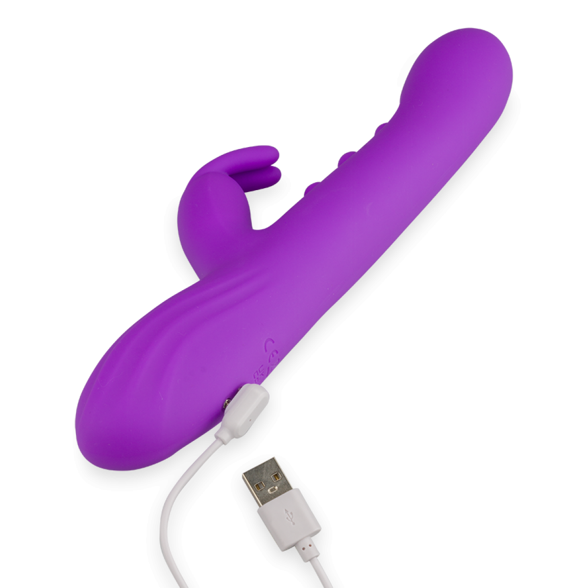 Vibromasseur puissant rabbit avec nodules massantes Sira violet, LOVE AND VIBES