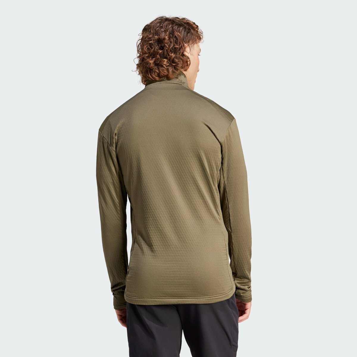 Veste légère molleton entièrement zippée Terrex Multi olive strata, adidas Performance