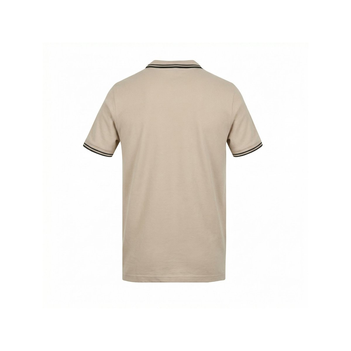 Polo coton piqué camel chiné/noir, UMBRO