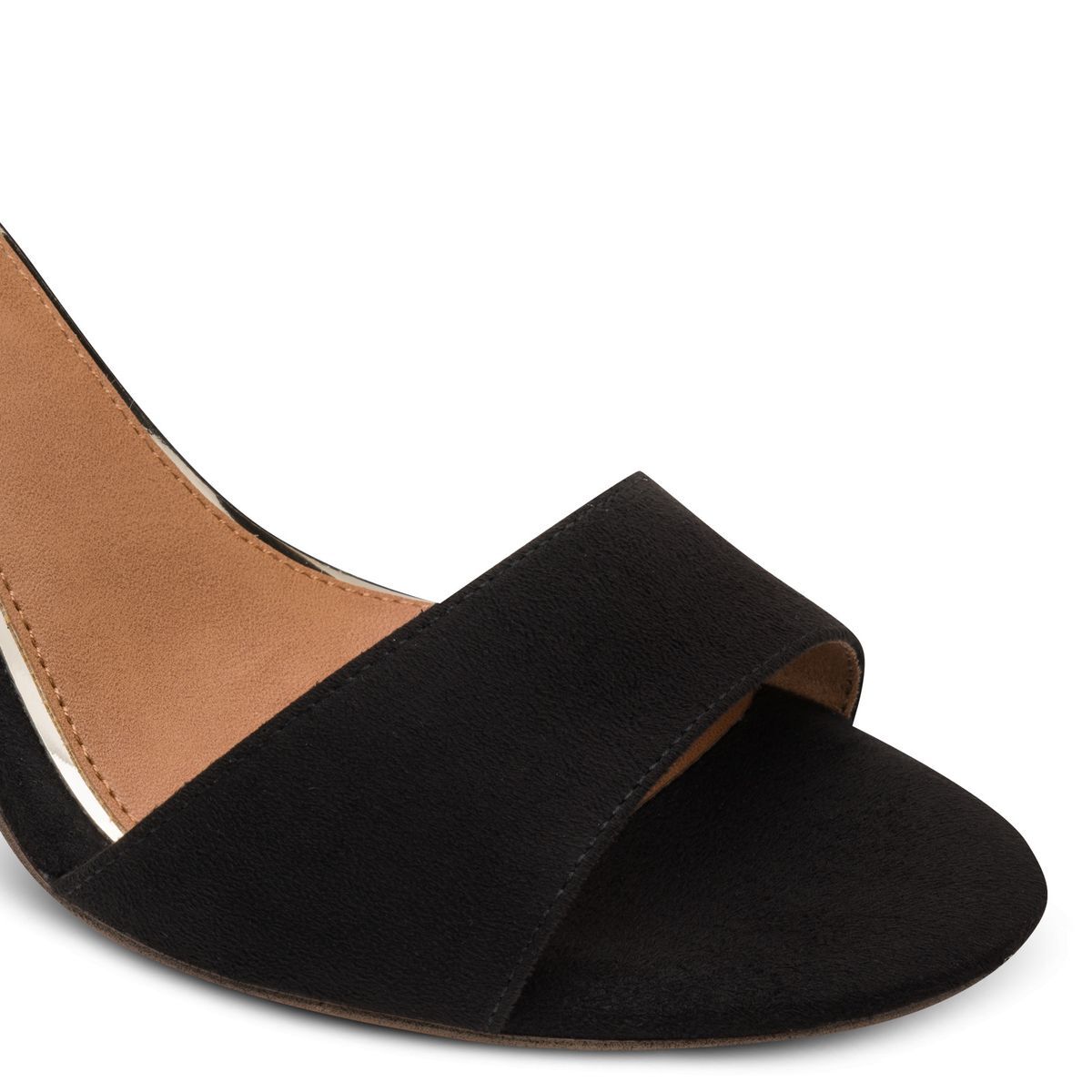 Sandale à talon en boucle noir, TAMARIS