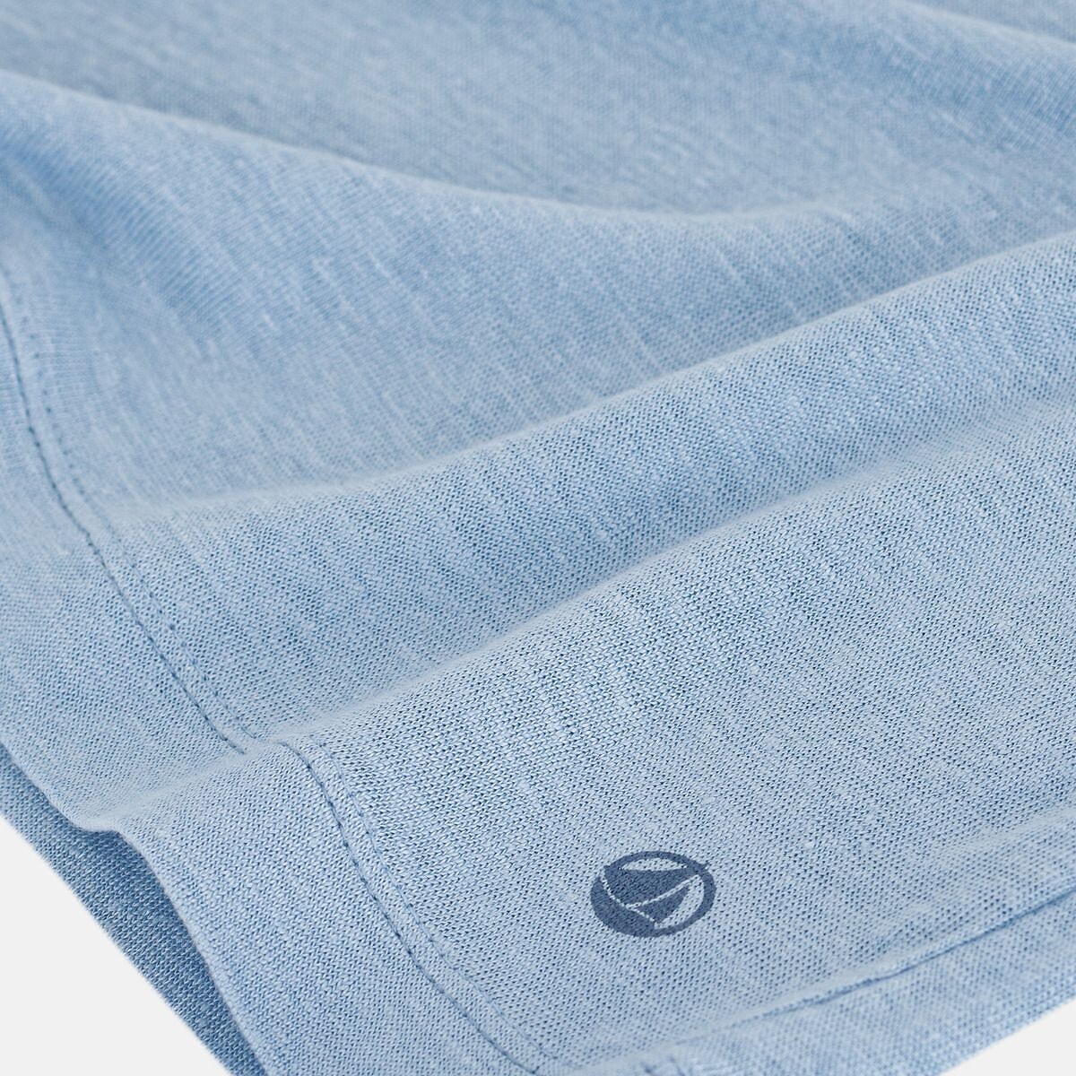 T-shirt, a maniche corte blu marino, PETIT BATEAU
