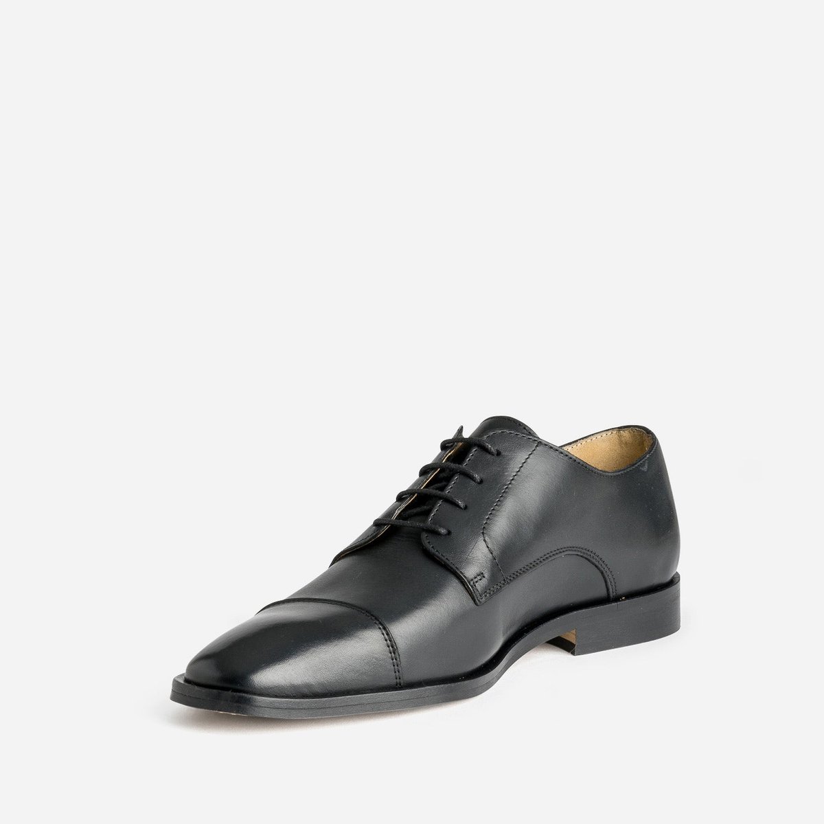 Derby en cuir CLIVE noir, ERAM