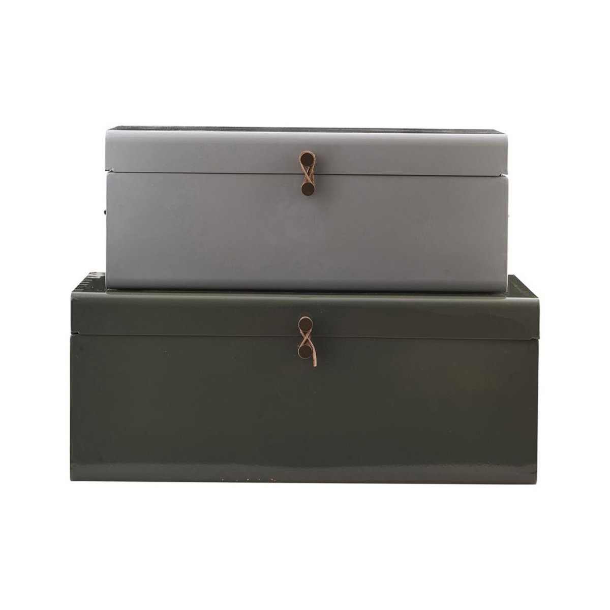 Rangement Metal Gris/Vert gris, vert, HOUSE DOCTOR