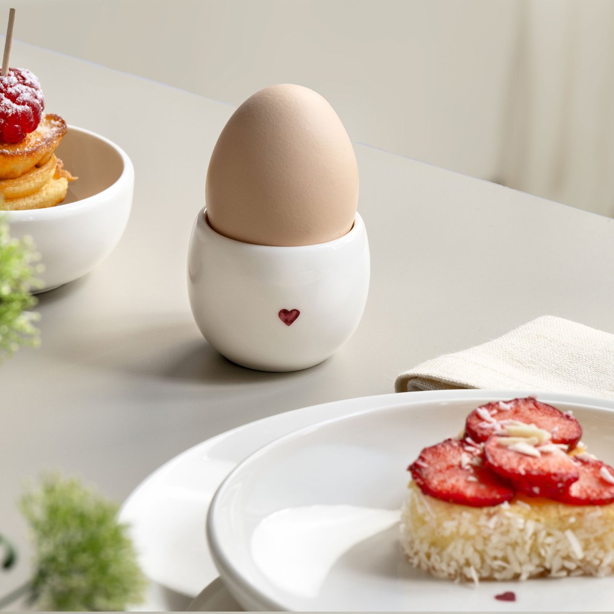 Coquetier WITH LOVE couleur unique, LIKE. BY VILLEROY & BOCH