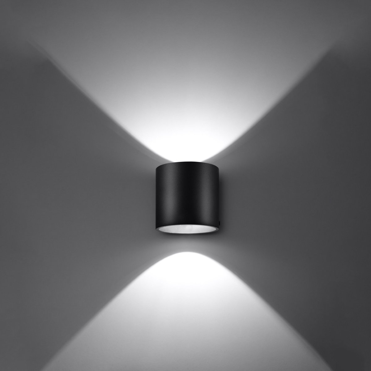 Applique Aluminium Noir G9 1 Orbis noir, EDEN