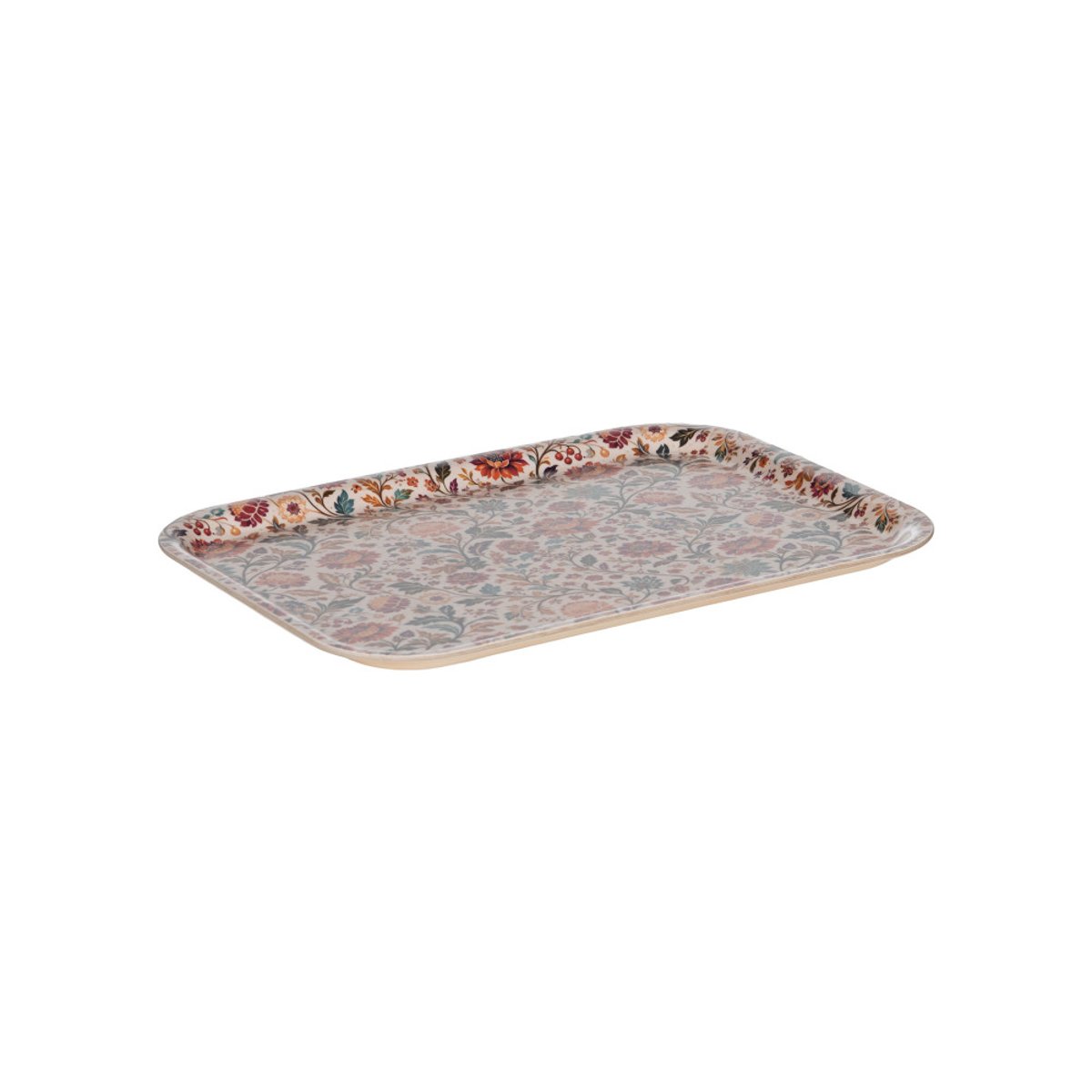 Plateau rectangulaire Alba 27cm x 20cm multicolore, TABLE PASSION