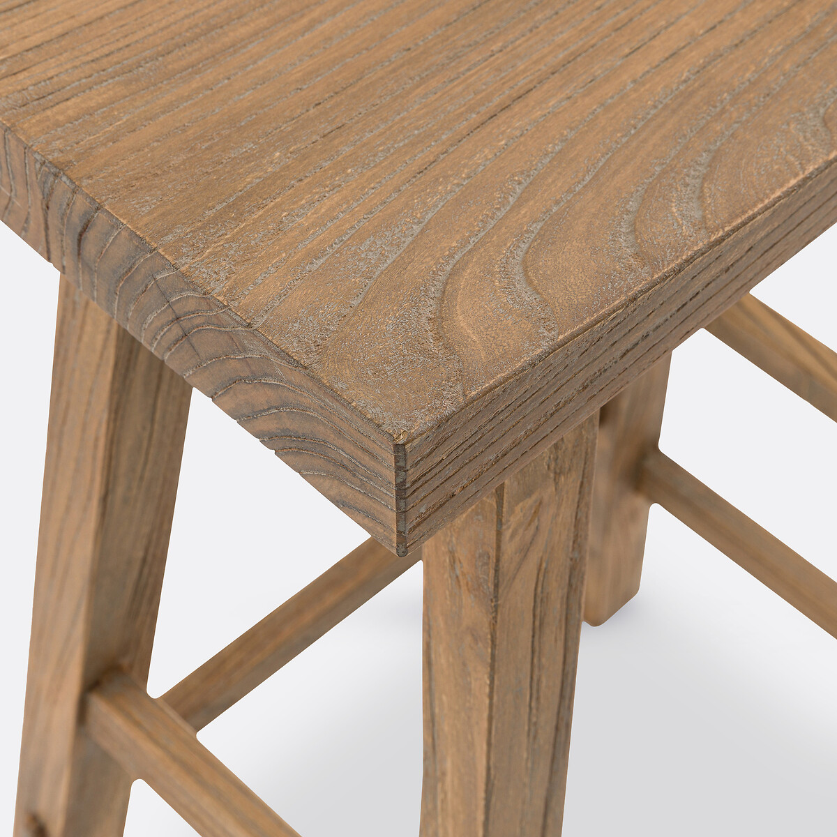 Tabouret de bar en orme massif H75 cm, Asayo naturel, LA REDOUTE INTERIEURS