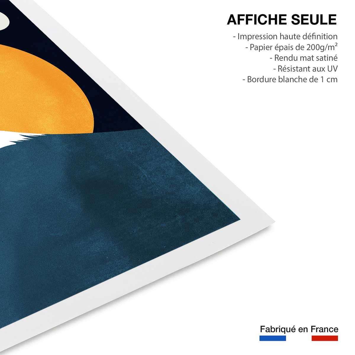 Affiche ""Himalaya by night"" affiche seule, HEXOA