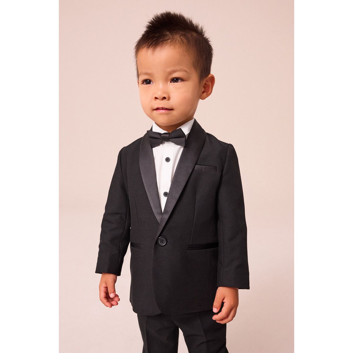 Blazer, chemise, pantalon et nœud papillon noir, NEXT