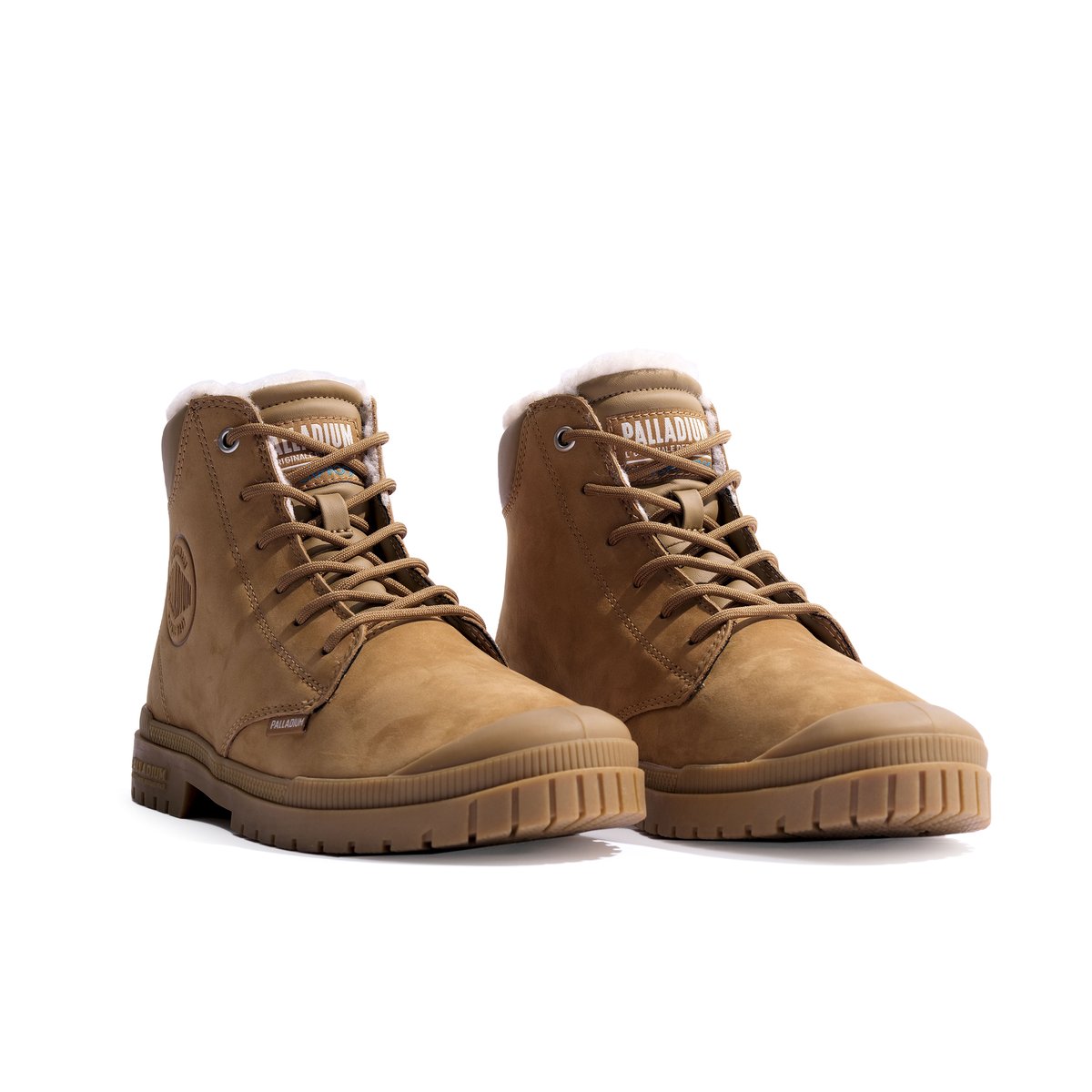 Boots SP20 CUFF LTH WP WL mahogany, PALLADIUM