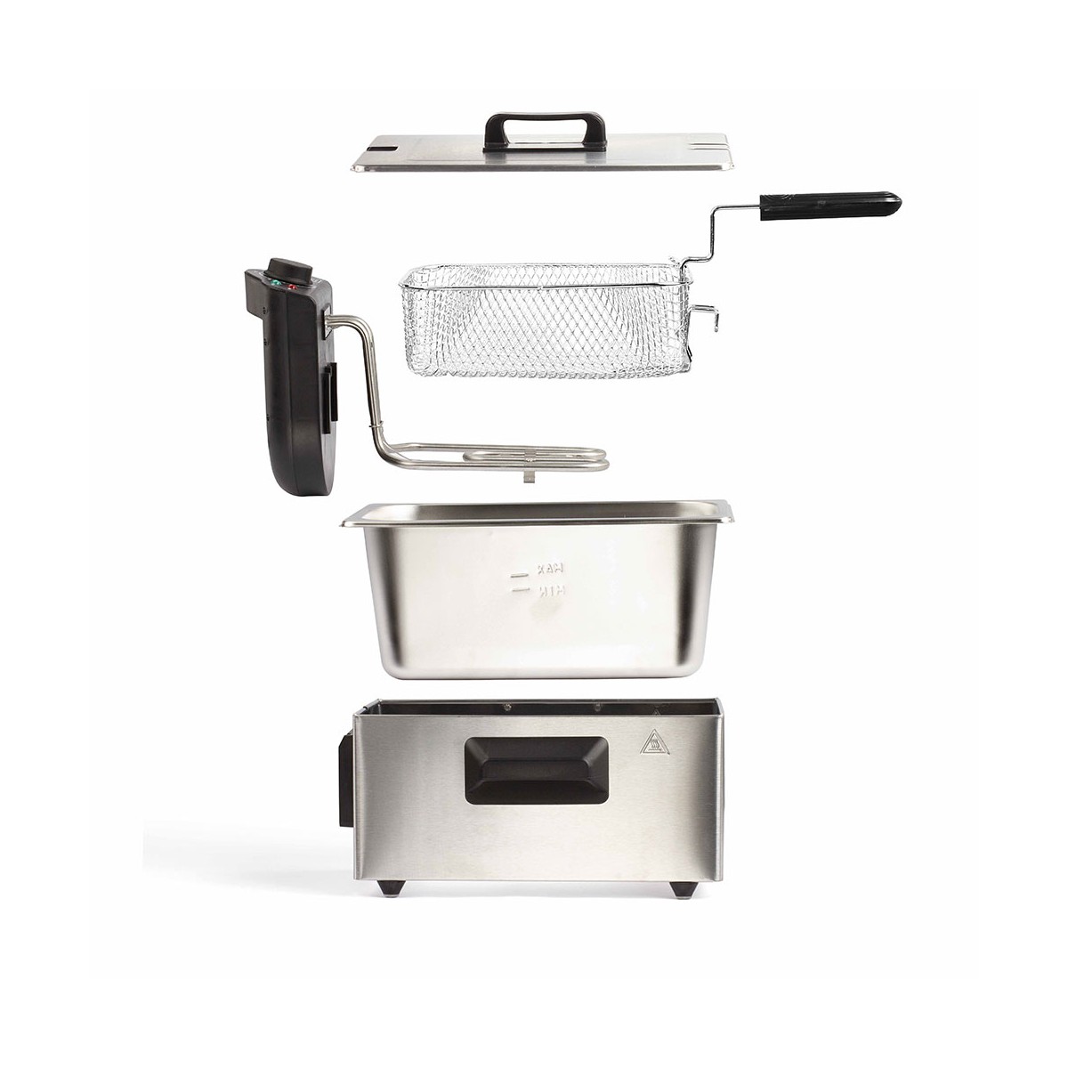 Friteuse 3 L gris, LIVOO