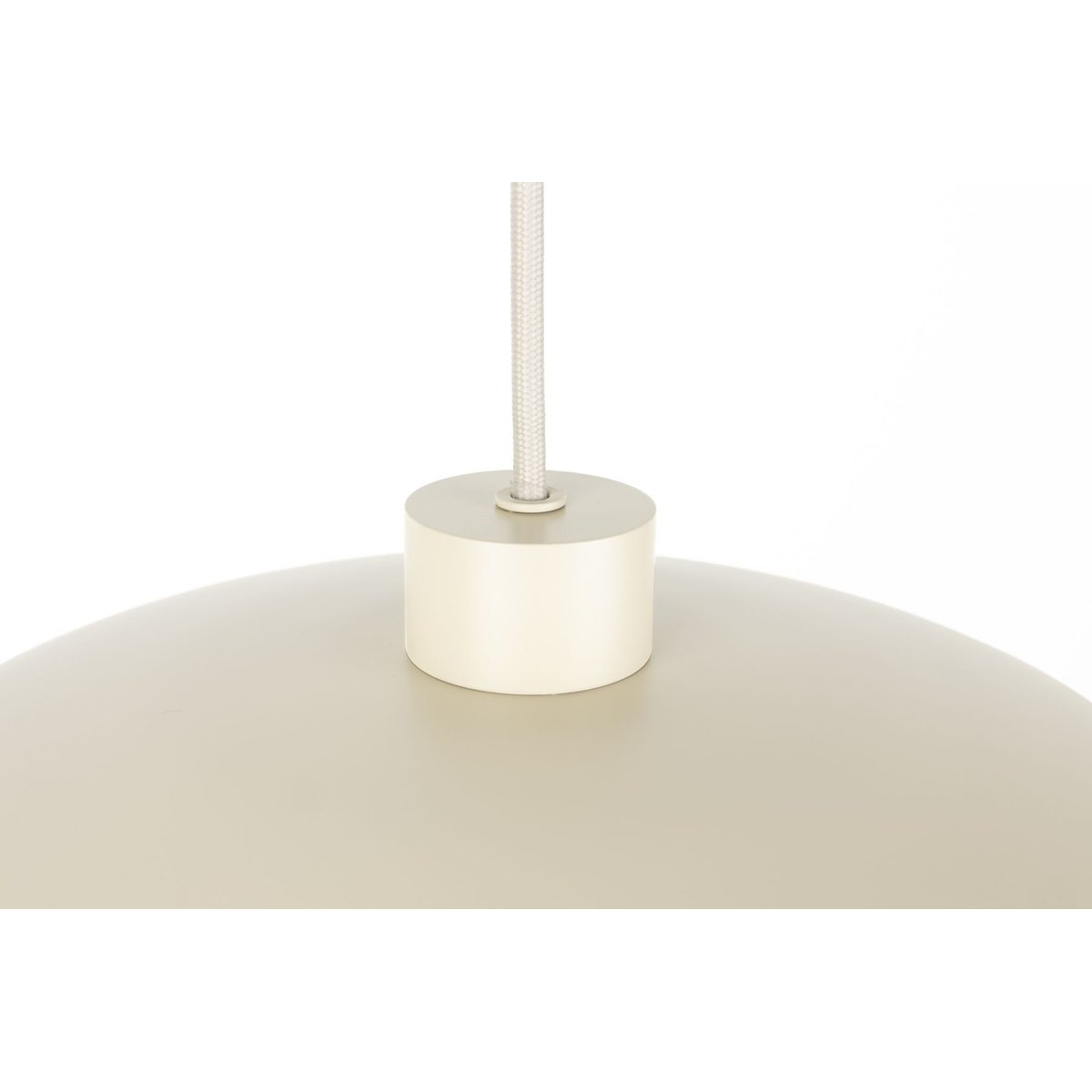 Suspension en métal design, D.26.5 beige, BOITE A DESIGN
