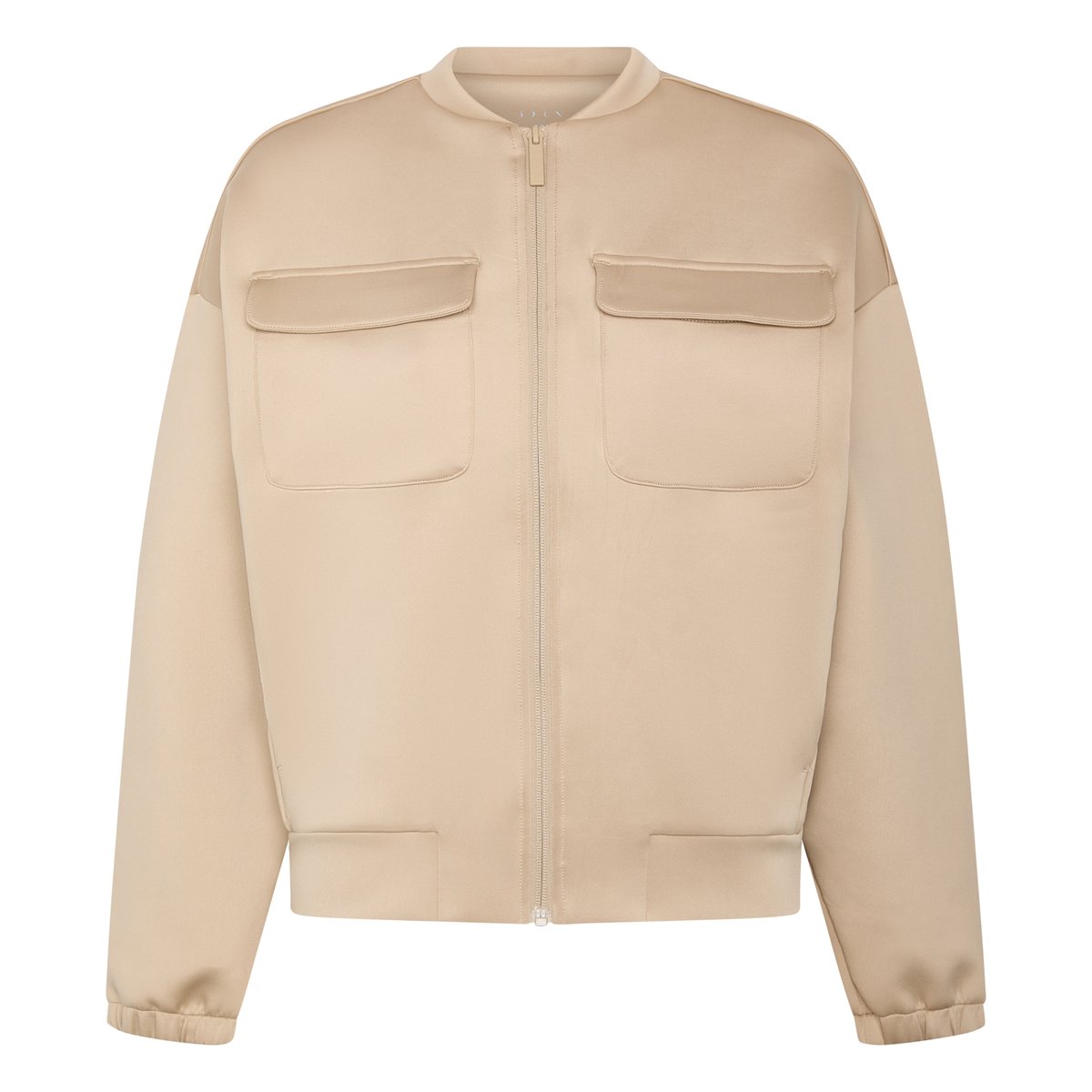 Veste de sport zippée Performance Athleisure GRAFT beige, BORN