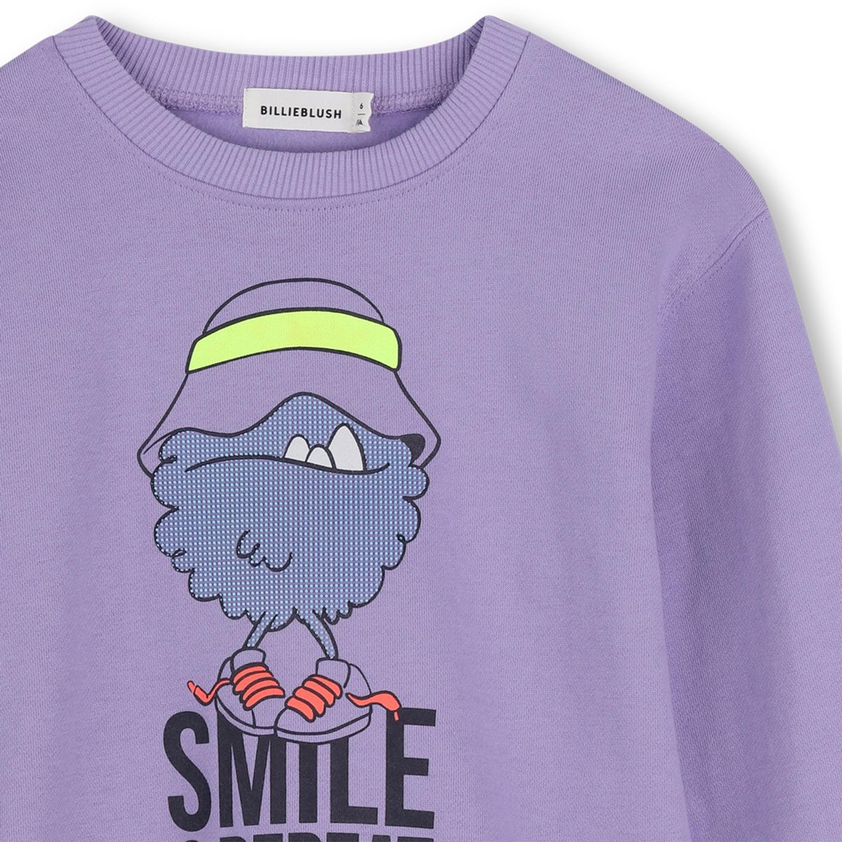 Sweat col rond violet tulip, BILLIEBLUSH