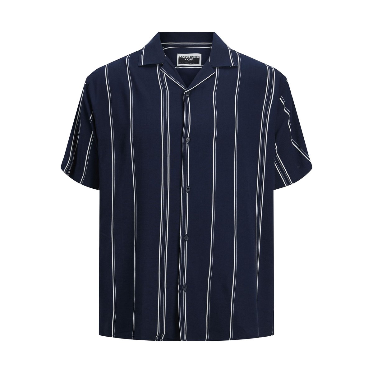 Chemisette en viscose marine, JACK & JONES