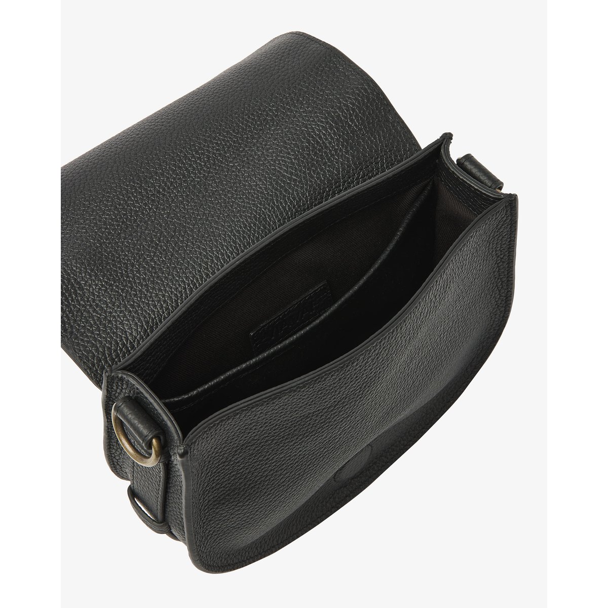 Sac à main en cuir MAE LIZZY noir, VIA VAI