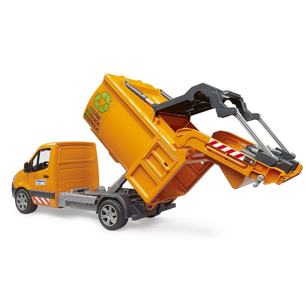 MB Sprinter gestion des déchets municipaux orange, BRUDER
