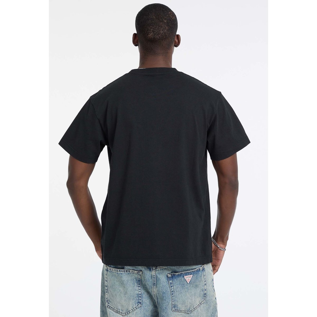 T-Shirt Imprimé Allen Iverson noir, GUESS JEANS