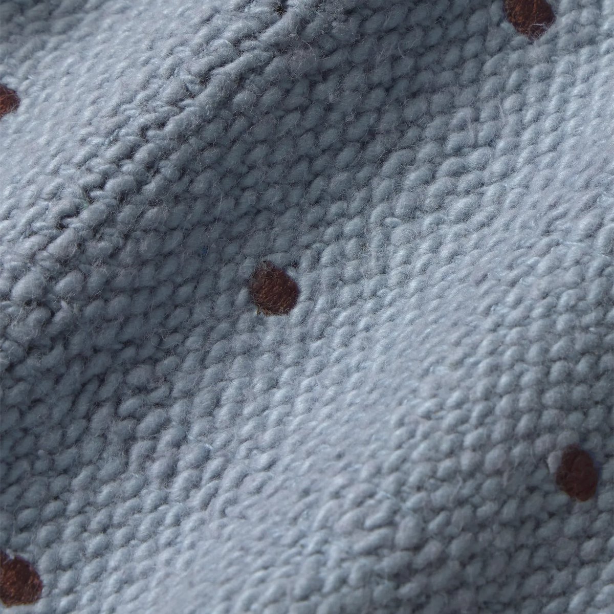 Lot de 4 dessous de verre tissés main Dots TORRE ROURA bleu indigo, LORENA CANALS