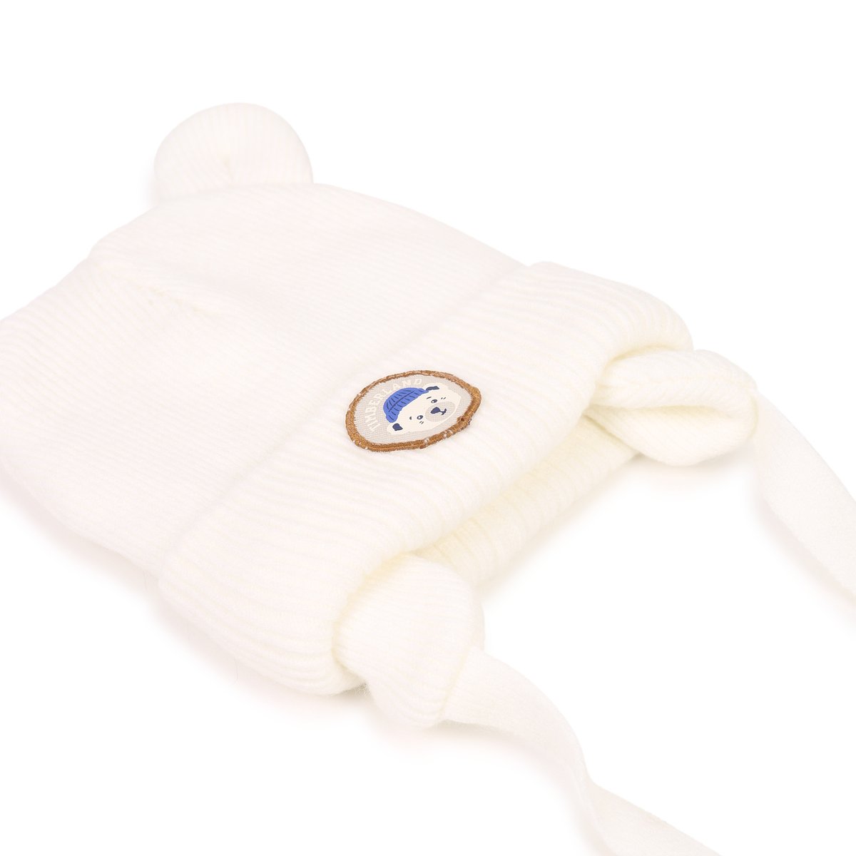 Bonnet en tricot ivoire, TIMBERLAND