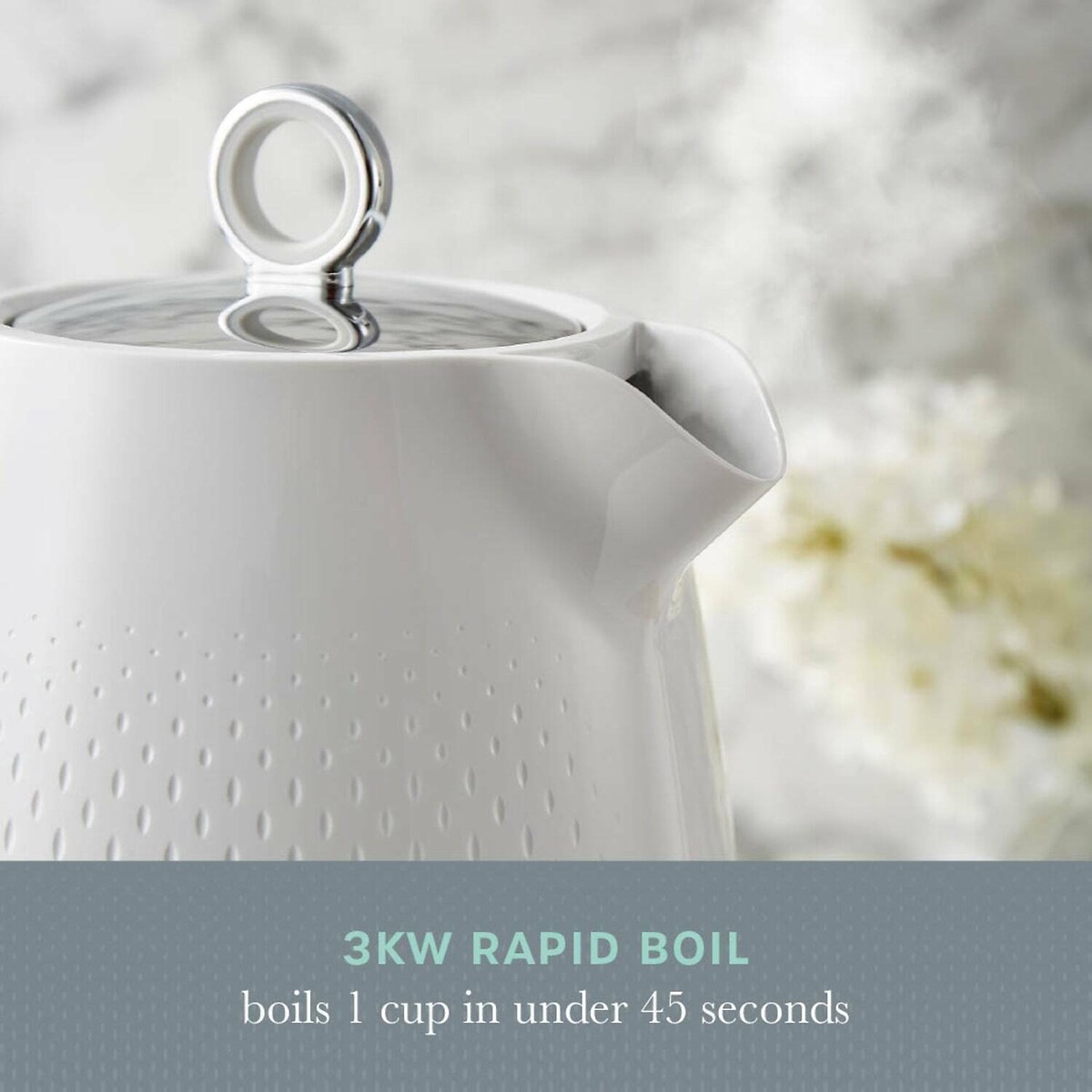 Elegance 1.7 L Jug Kettle - SK14046 white, SWAN