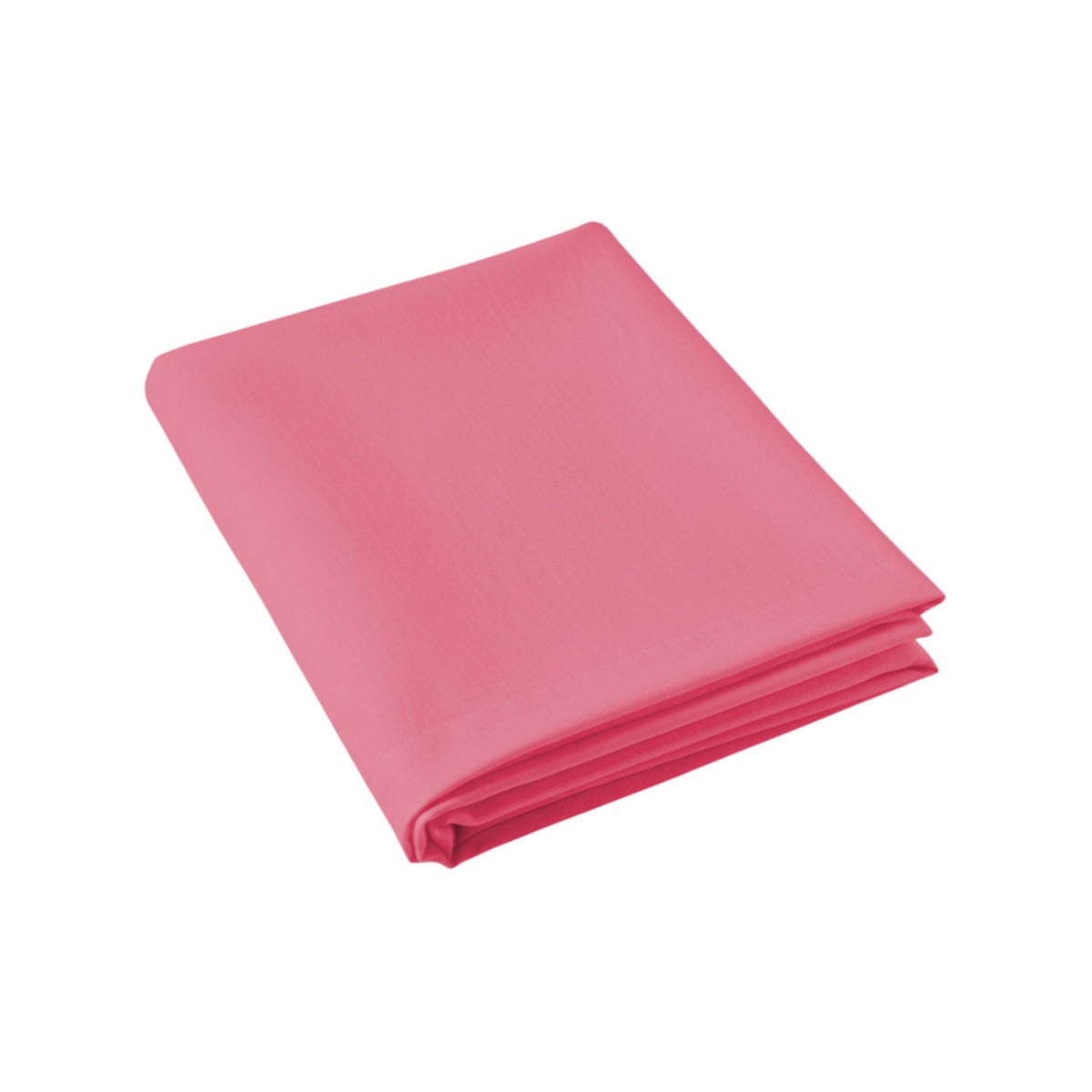 Drap Plat Satin Lavé - SATIN LAVE framboise, TRADITION DES VOSGES